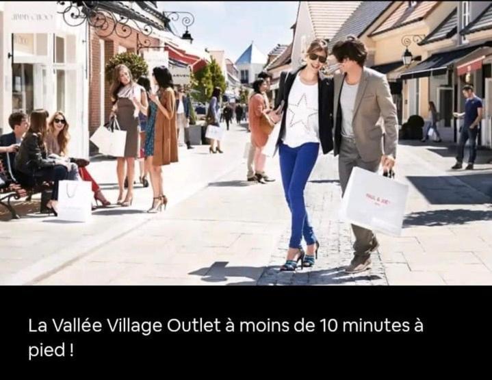 Appartement 2 Pieces 5Min Gare Val D'Europe Parking Inclus モンテヴラン エクステリア 写真